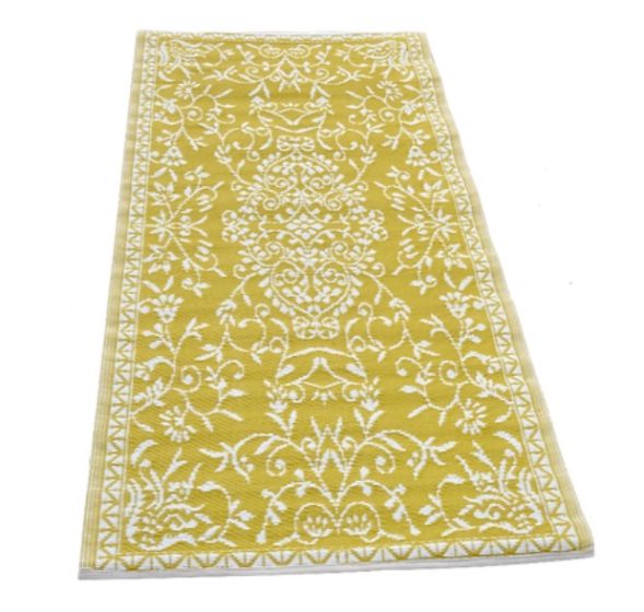 carpet 90x120 ochre-white