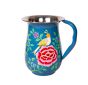 RVS handpainted jug India blue