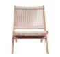 Rope lounge chair natural