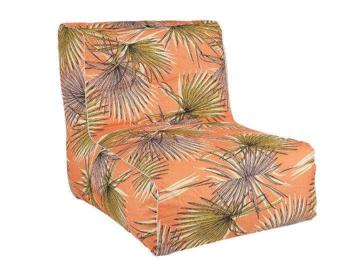 inflatable chair orange