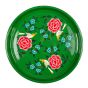 RVS Tray handpainted green