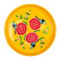 RVS Tray handpainted yellow