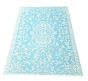 carpet 120x180 aqua-white