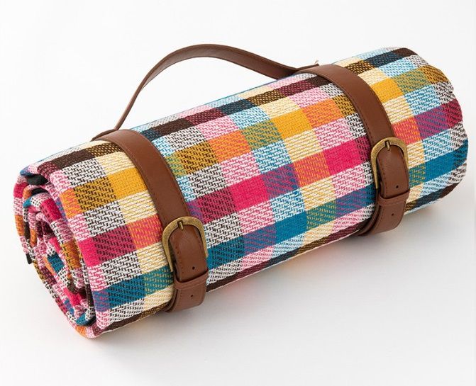 Picnic Blanket checkers multicolor