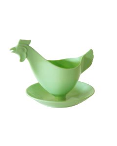 egg cup chicken green