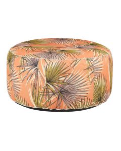 inflatable pouf orange