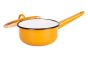 enamel saucepan yellow
