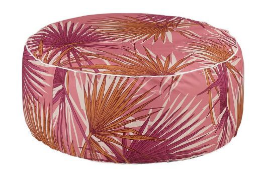 inflatable pouf pink