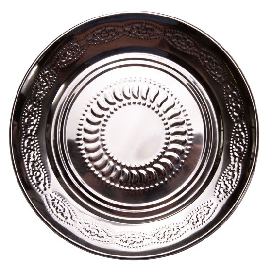 RVS dining plate 25cm