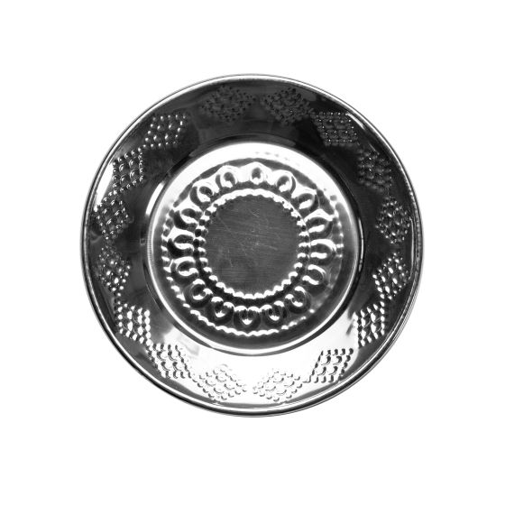 RVS dining plate 15cm